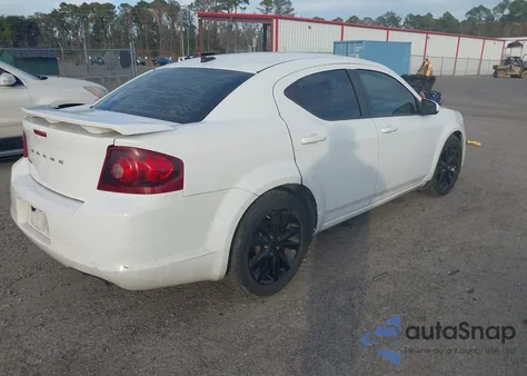 2013 Dodge Avenger Sxt из США, поврежденный, VIN 1C3CDZCG3DN702969
